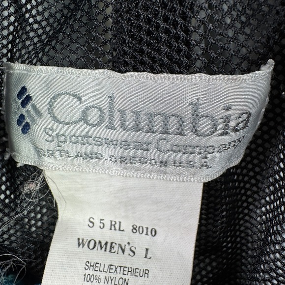 Vintage Columbia Waterproof Rain Pants Women L Omnitech Nylon Hiking Work Ranch - Picture 6 of 13